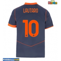 Inter Milan Lautaro Martinez #10 3rd trikot 2025-26 Kurzarm